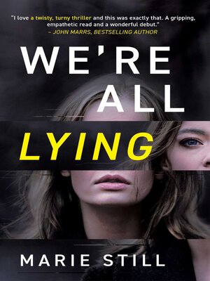 cover image of We're All Lying